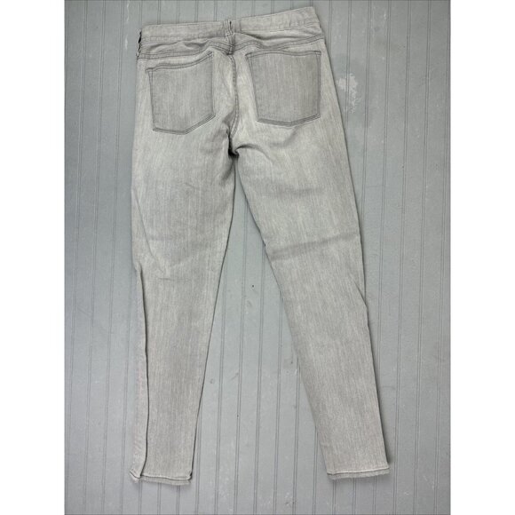 J Crew Size 26 Womens Jeans Gray Low Rise Skinny Stretch - Picture 4 of 4